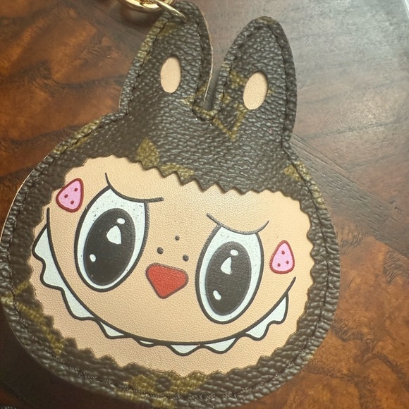 Brand new Labubu upcycled Key chain/ bag charm - Picture 2 of 4